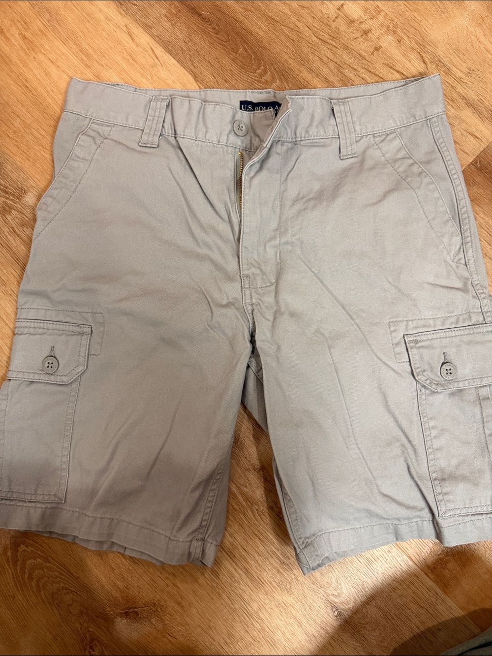 U.S. Polo Assn. Men's Cargo Shorts - Light Gray